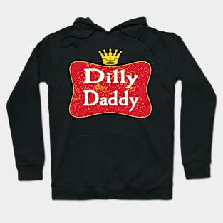 Vintage Style Dilly Daddy Parody For Fathers Day Hoodie